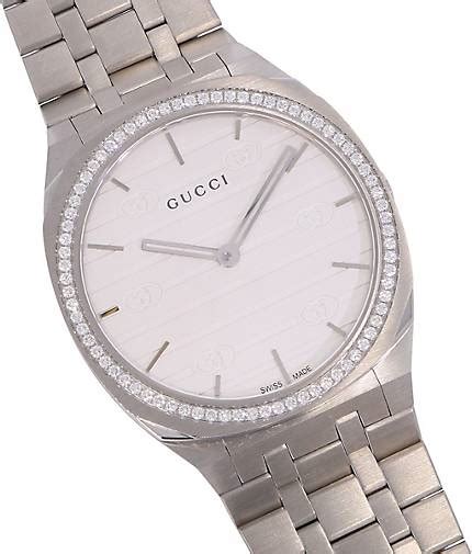 gucci uhr silber|saks gucci watches.